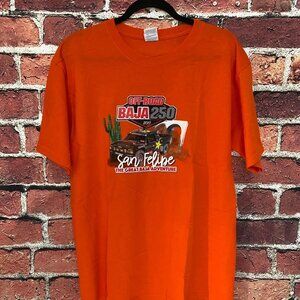 Racing Shirt Men L Off-Road Baja 250 2019 San Filipe The Great Baja Adventure
